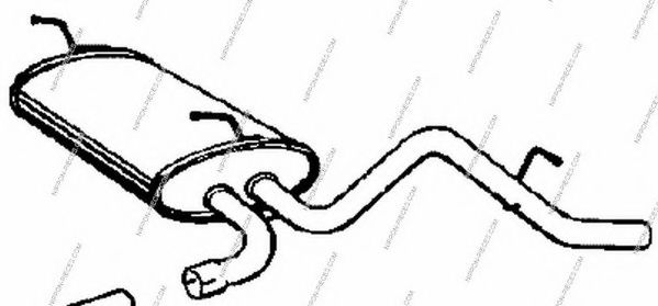 Система выпуска ОГ NPS D430O01