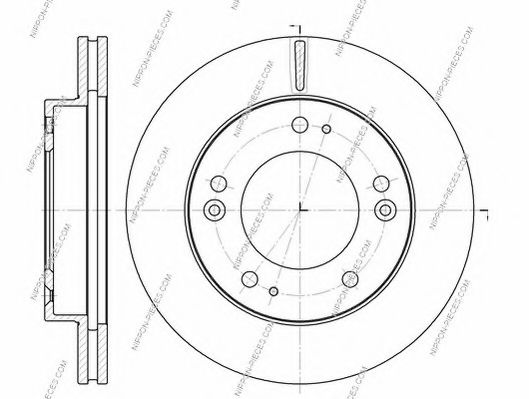 Тормозной диск NPS OK01133251D