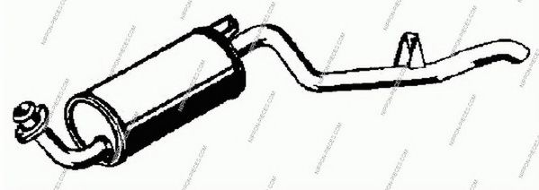 Система выпуска ОГ NPS M430I17