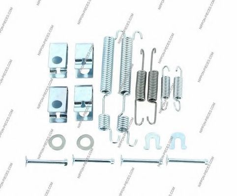 Комплектующие, тормозная колодка NPS H351A03