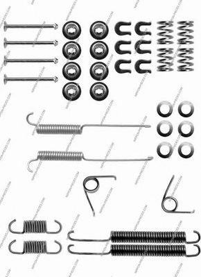 Комплектующие, тормозная колодка NPS 0695
