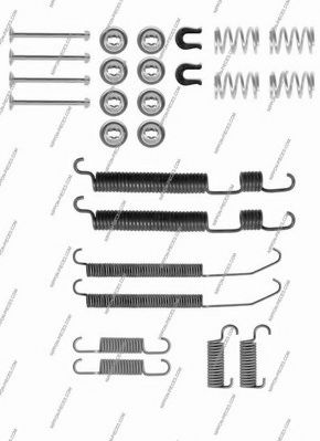 Комплектующие, тормозная колодка NPS 0762