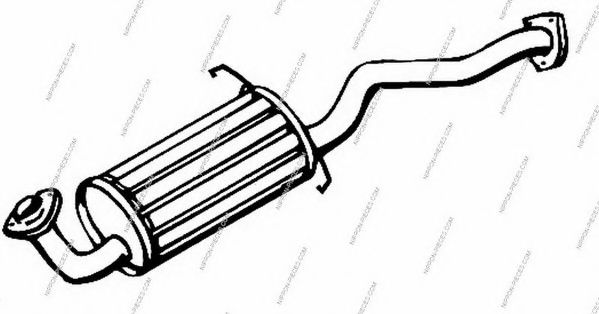 Система выпуска ОГ NPS M430I118