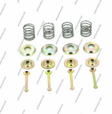 Комплектующие, тормозная колодка NPS N351N24