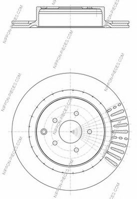 Тормозной диск NPS N331N43