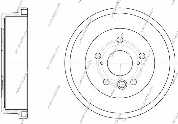 Тормозной барабан NPS T340A12