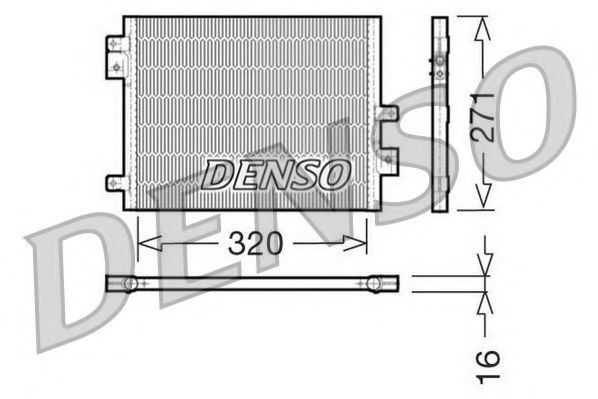 Конденсатор, кондиционер NPS DCN28002