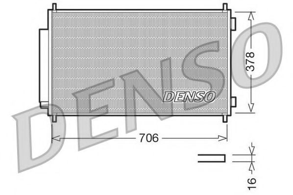 Конденсатор, кондиционер NPS DCN40002