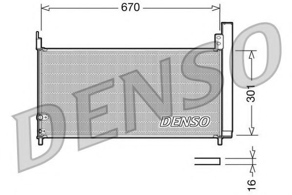 Конденсатор, кондиционер NPS DCN50037