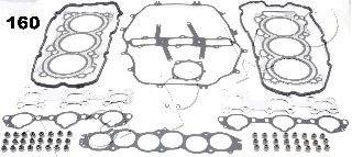 Комплект прокладок, головка цилиндра JAPKO 48160