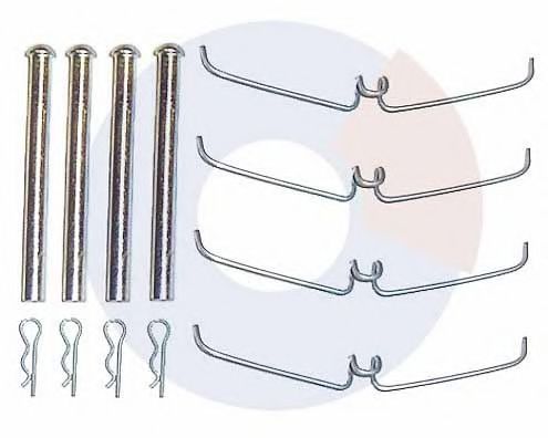 Комплектующие, колодки дискового тормоза OJD (QUICK BRAKE) 907