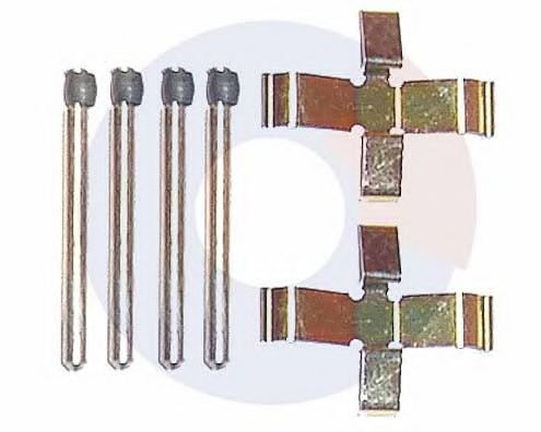 Комплектующие, колодки дискового тормоза OJD (QUICK BRAKE) 905