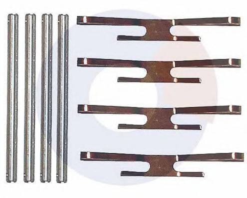 Комплектующие, колодки дискового тормоза OJD (QUICK BRAKE) 1072