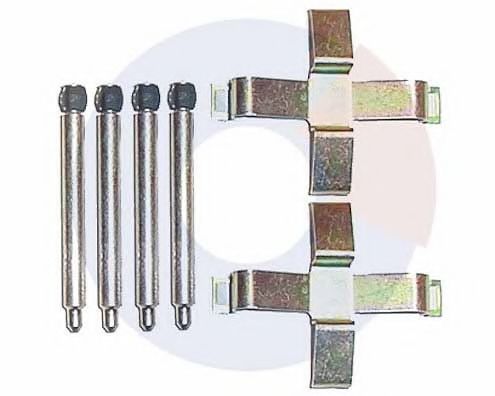 Комплектующие, колодки дискового тормоза CARRAB BRAKE PARTS 2228