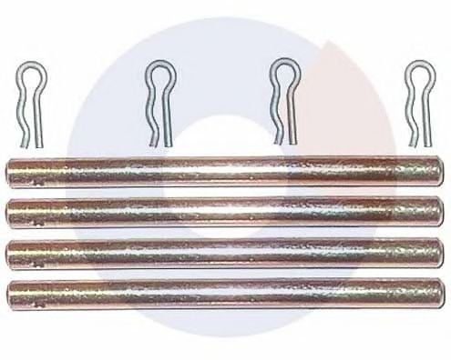 Комплектующие, колодки дискового тормоза CARRAB BRAKE PARTS 2235