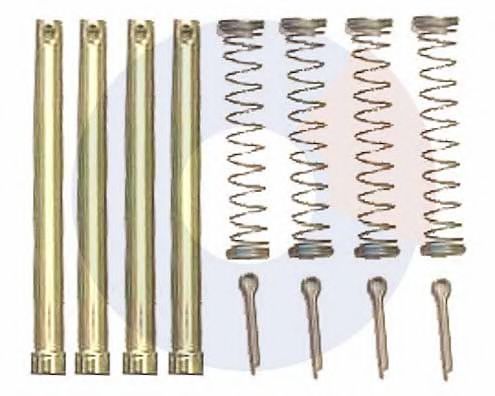 Комплектующие, колодки дискового тормоза CARRAB BRAKE PARTS 2274