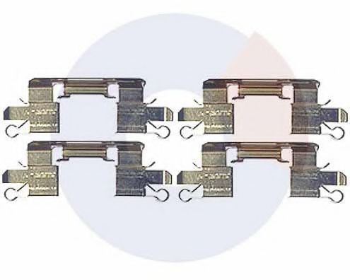 Комплектующие, колодки дискового тормоза CARRAB BRAKE PARTS 2494