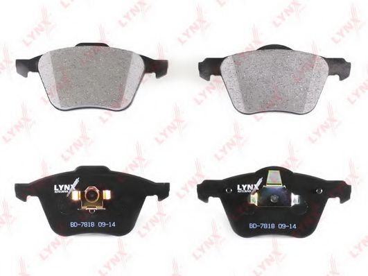 Комплект тормозных колодок, дисковый тормоз ALLIED NIPPON ADB01322