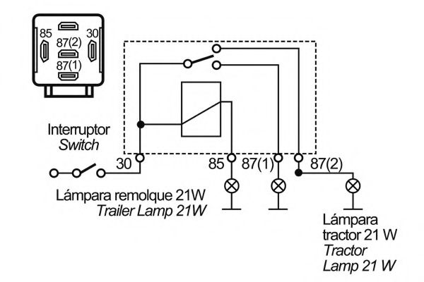 Реле, рабочий ток NAGARES 02087