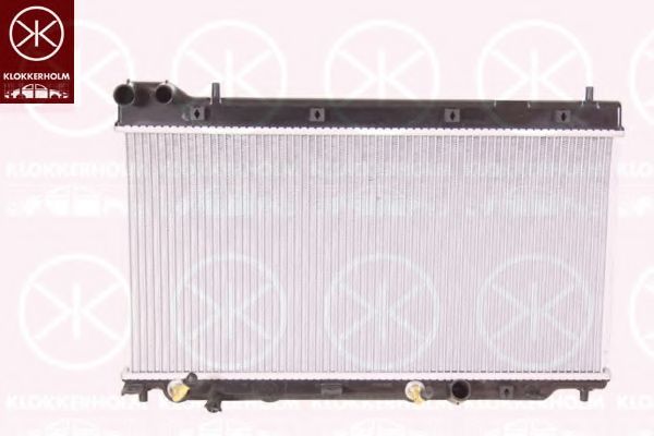 Радиатор, охлаждение двигателя KLOKKERHOLM 2901302195