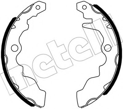 Комплект тормозных колодок METELLI 53-0630