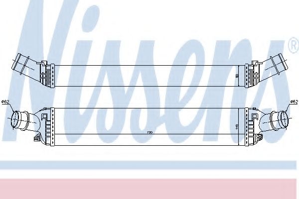 Интеркулер NISSENS 96618