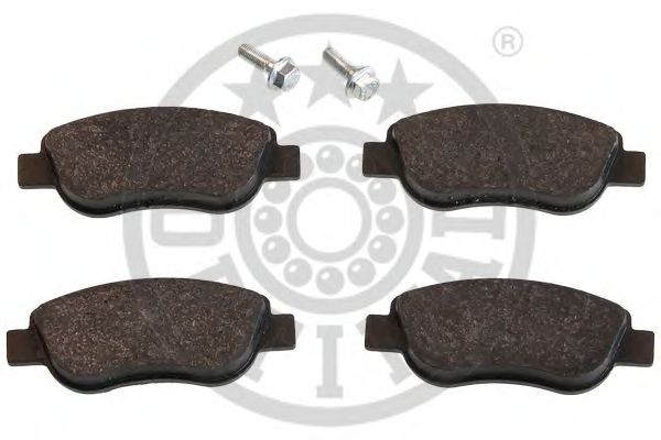 Комплект тормозных колодок, дисковый тормоз OPTIMAL 12437