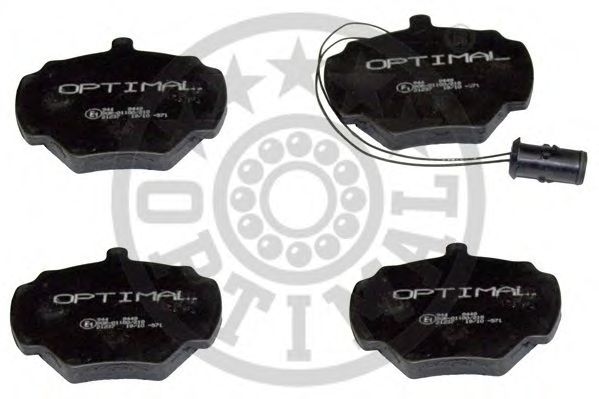 Комплект тормозных колодок, дисковый тормоз OPTIMAL 9449