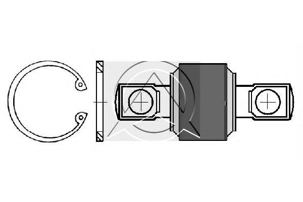 ремонтный комплект, рычаг подвески SIDEM 50547