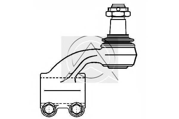 Наконечник поперечной рулевой тяги SIDEM 680231