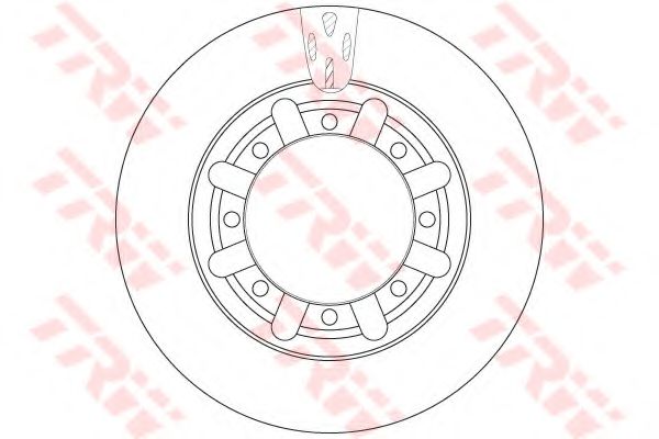 Тормозной диск TRW DF6335S