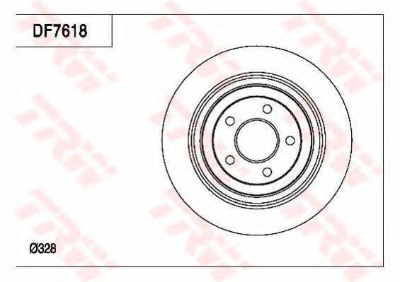 Тормозной диск DBA 42108