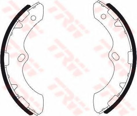 Комплект тормозных колодок TRW GS7216