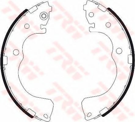 Комплект тормозных колодок TRW GS7819