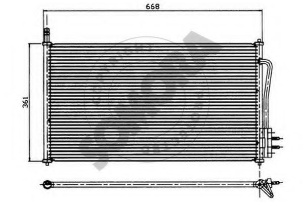 Конденсатор, кондиционер SOMORA 093460