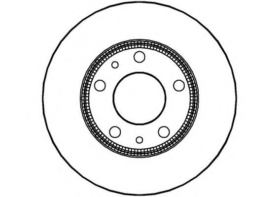 Тормозной диск NATIONAL NBD1079