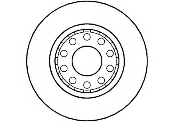 Тормозной диск NATIONAL NBD1259