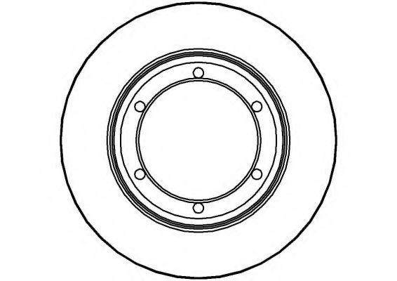 Тормозной диск SEBRO 3216