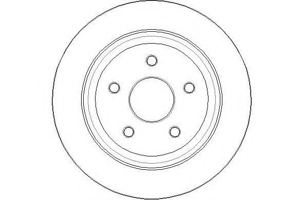 Тормозной диск NATIONAL NBD1691