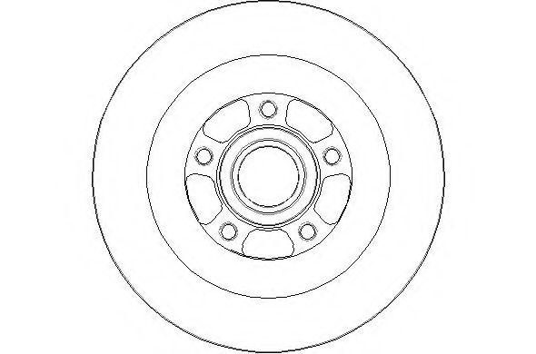 Тормозной диск NATIONAL NBD1772