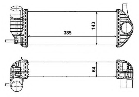 Интеркулер NRF 30467