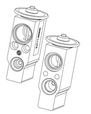 Расширительный клапан, кондиционер NRF 38375