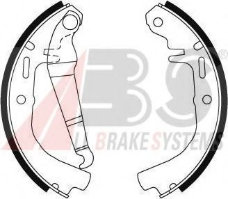 Комплект тормозных колодок BREMS.-U.KUPPL.TEILE 46300