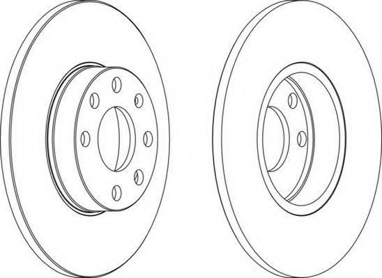 Тормозной диск NECTO WN1062