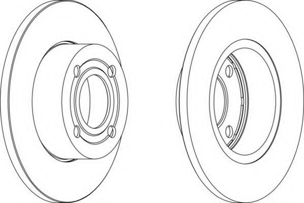 Тормозной диск NECTO WN532