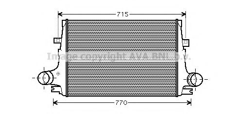 Интеркулер AVA QUALITY COOLING ALA4096