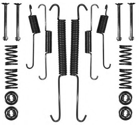 Пружина, тормозная колодка MGA R26