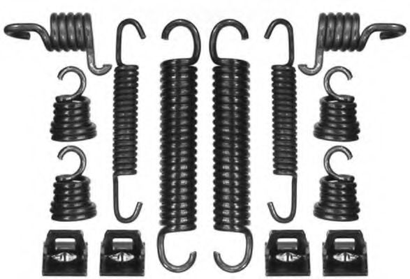 Комплект тормозов, барабанный тормозной механизм SACHS 1220102