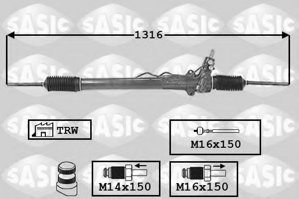 Рулевой механизм SASIC 7006090