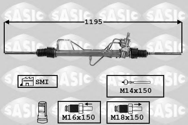 Рулевой механизм SASIC 7006110